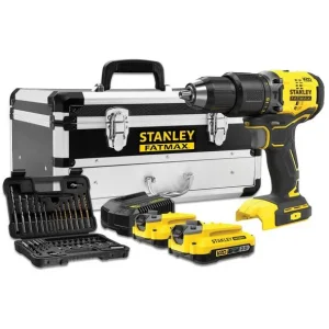 TALADRO PERCUTOR BRUSHLESS V20 Li-Ion 18V + ACCESORIOS + 2 BATERÍAS+ CARGADOR